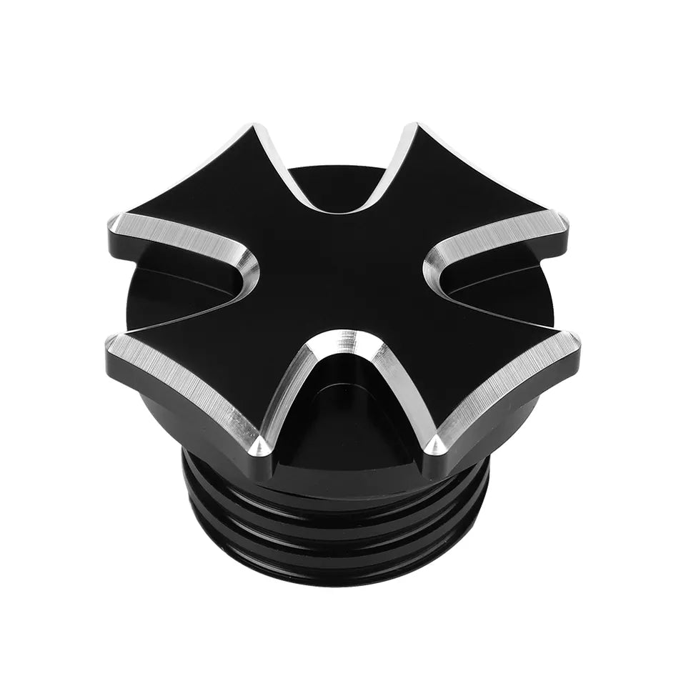 3D Tankpad Eisernes Kreuz Für Motorrad – Chrom, 11.4x21.2 Cm, Kratzfest, Made In Germany