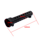 dB Killer 35mm 140mm dB Eater 1 1/2'' Zoll Krümmer Schalldämpfer Set 2 Stück schwarz